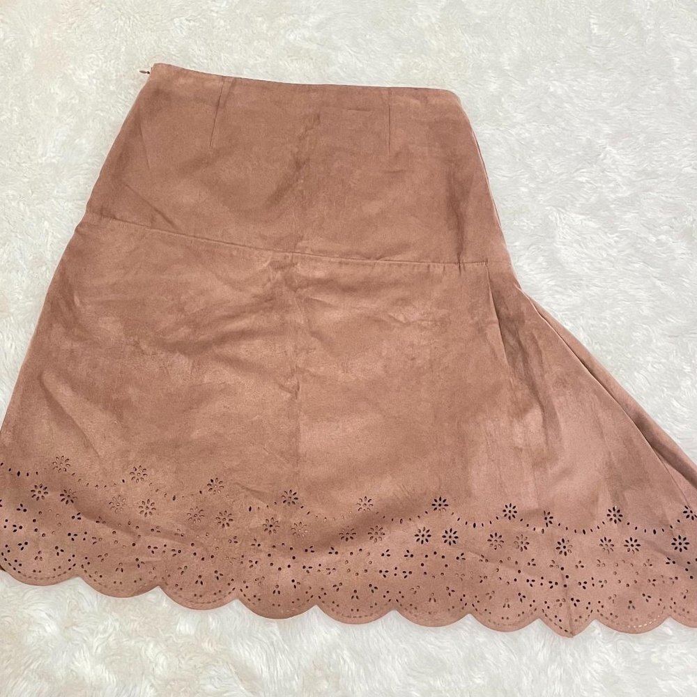 The Limited Laser Cutout Asymmetrical Skirt size S - Picture 8 of 13